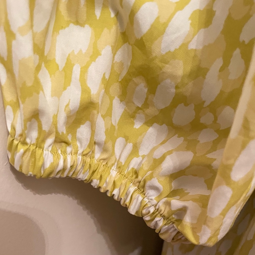 Who What Wear Citrus Leopard Blouse Top size 2X New - Picture 5 of 5